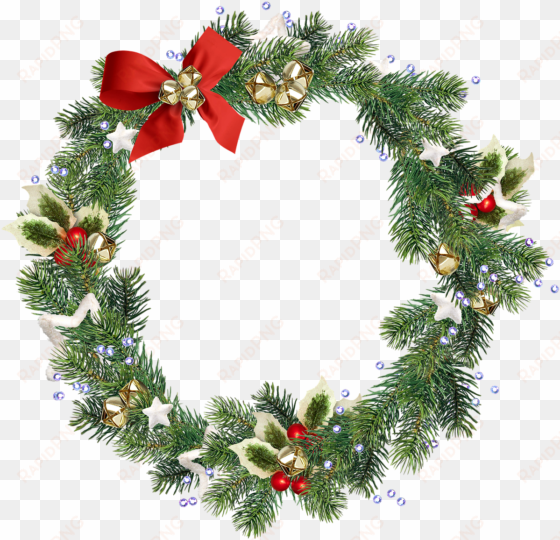 Wreath Christmas Wreath Christmas Decoration - Ghirlanda Natale Png transparent png image