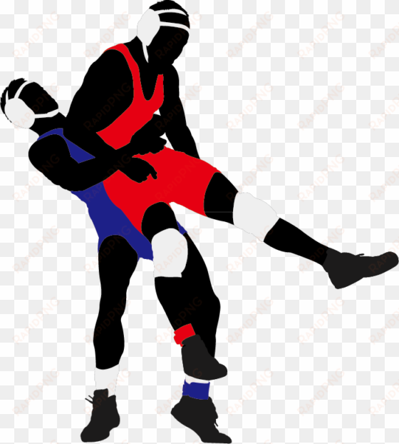 wrestling silhouette clip art at getdrawings - silhouette wrestling