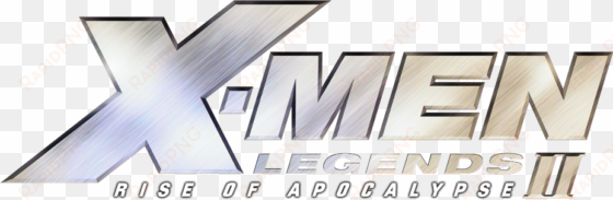 x-men legends ii - x men legends logo