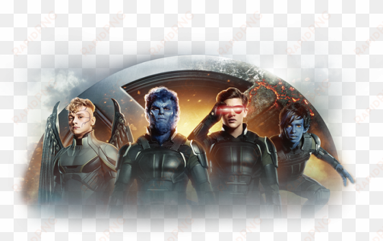 x-men - x men apocalypse characters right