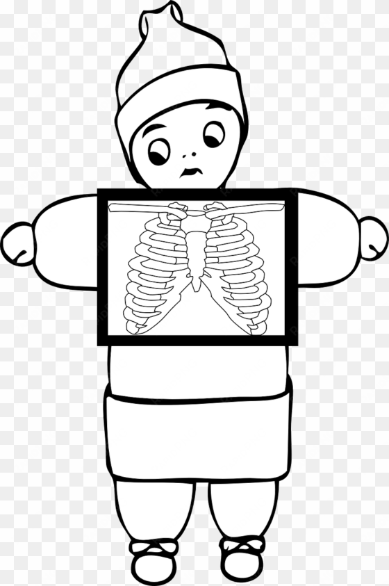 x ray happy clip art at clker - outline image of x ray