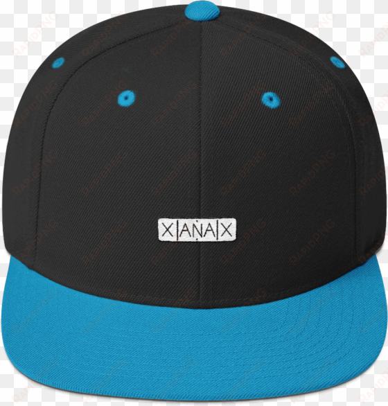 xanax snapback - chopper flat brim snapback hat