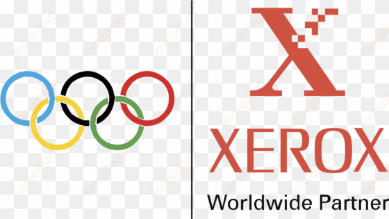 xerox logo png transparent - olympic rings