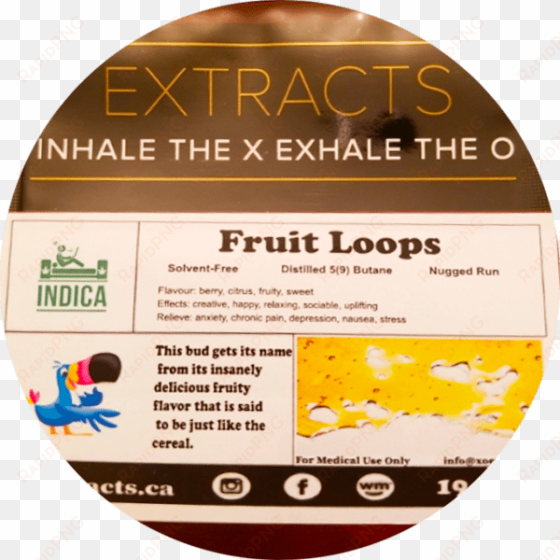 xo fruit loops shatter at great weed north - kellogg's froot loops