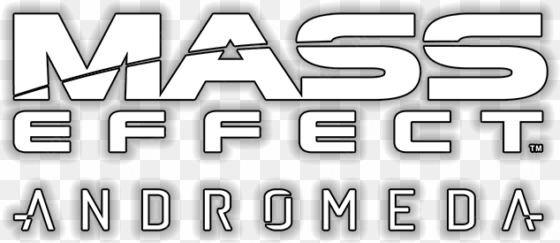 ya está disponible la versión de prueba de mass effect - logo mass effect andromeda