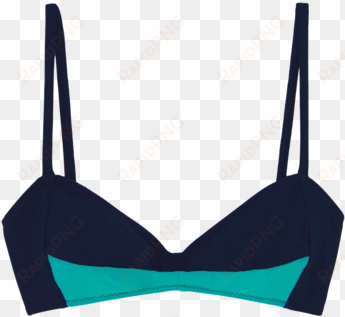 yanelis bikini top midnight bali - blue