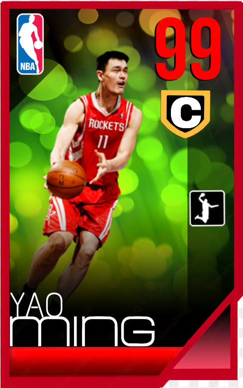 yao ming nba live mobile cardyaoming freetoedit - yao ming