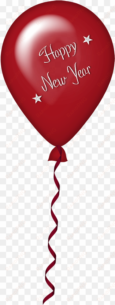 year red png pinterest - happy new year balloon png