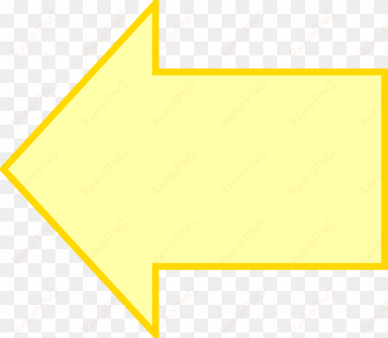 Yellow Arrow Clip Art At Clker - Clip Art transparent png image