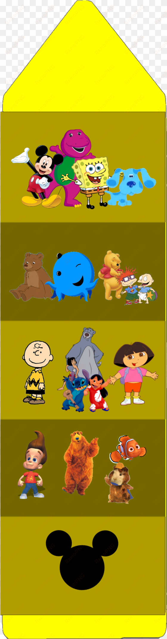 yellow crayon blues clues and mickeys clues pinterest - blues clues yellow crayon