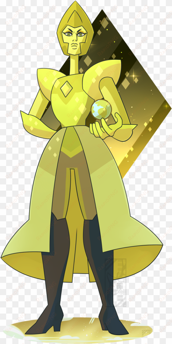 Yellow Diamond By Deer Head-d9n4o6d - Steven Universe Yellow Diamond Fanart transparent png image
