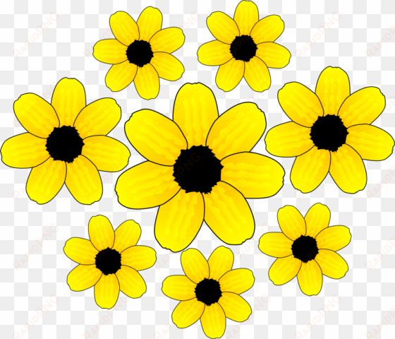 yellow leaf flower png clip arts