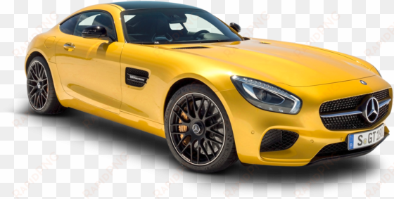 yellow mercedes amg gt solarbeam car png image - mercedes amg gt png