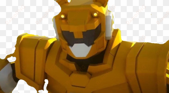 yellow miniforce ranger render - power rangers