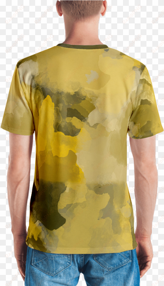 yellow orche watercolor t shirt t shirt zazuze - t-shirt