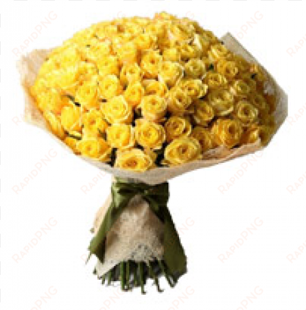 yellow roses bouquet 50 flowers - 100 yellow rose bouquet