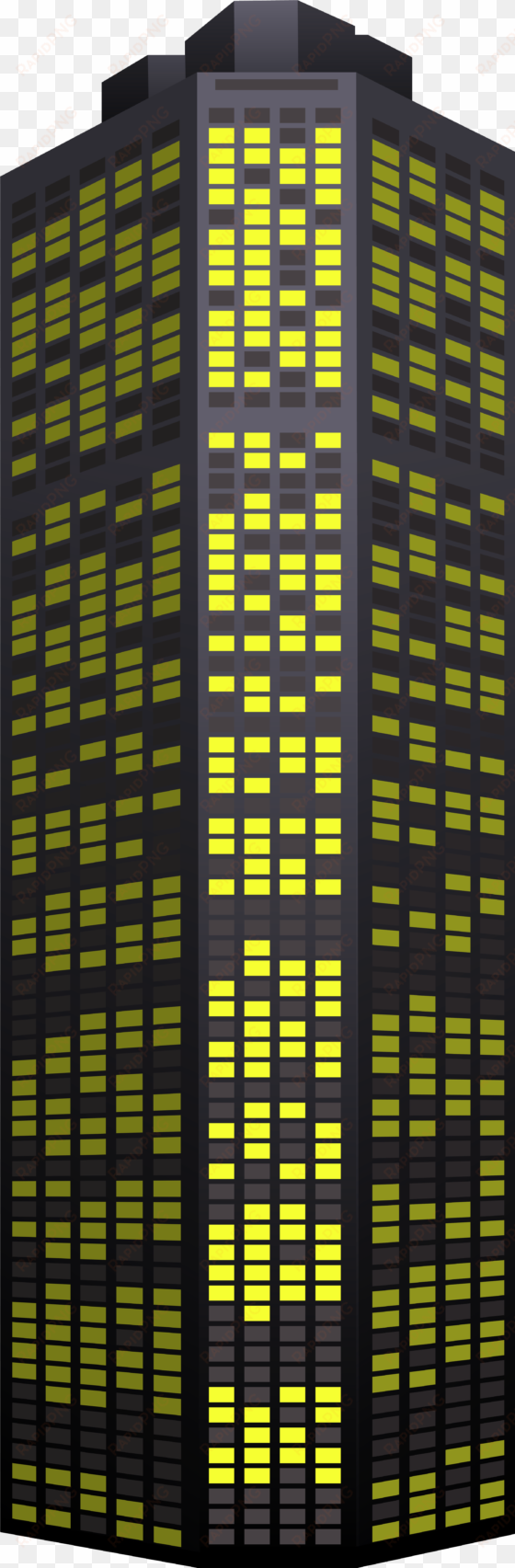 yellow skyscraper png clip art - portable network graphics