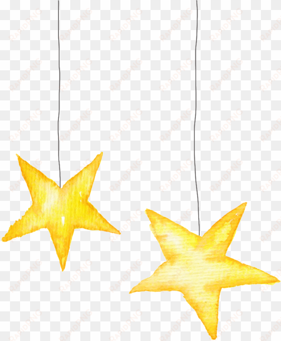 yellow star lighting christmas transparent decorative - portable network graphics