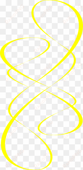 yellow swirl wind clip art - yellow swirls with transparent background