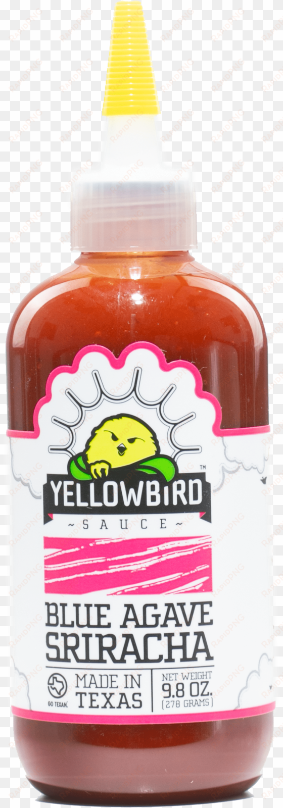 yellowbird blue agave sriracha - yellowbird sauce sauce, habanero - 9.8 oz bottle