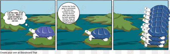 yertle the turtle - cartoon