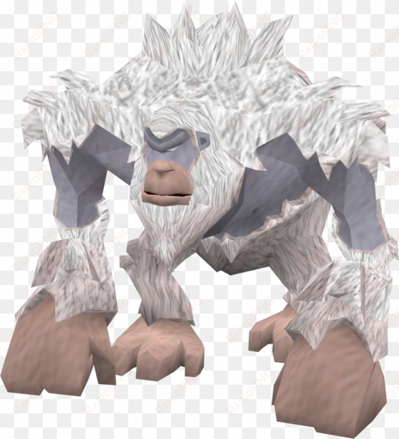 yeti - runescape yeti