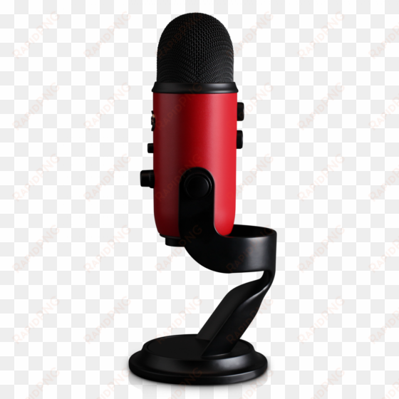 yeti stain red - blue yeti microphone red