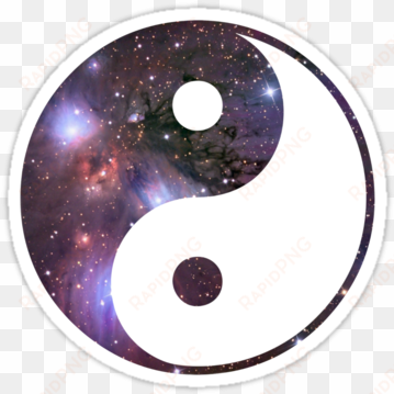 Yin And Yang, Png Tumblr, Tumblr Hipster, Constellations, - Galaxy Infinity Png transparent png image