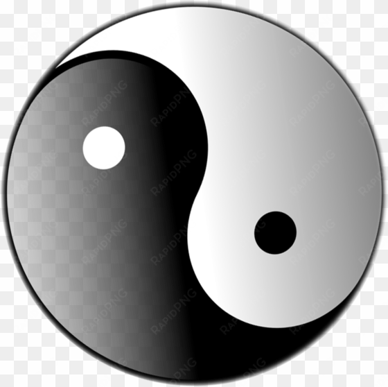 yin yang logo - white and black yin yang png