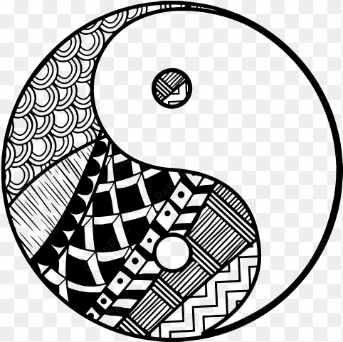 yin yang png transparent image - yin and yang png