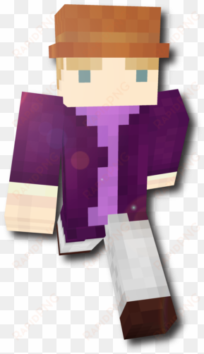 ylodpng - willy wonka charlie minecraft skin