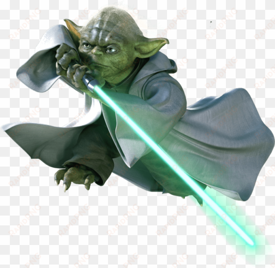 yoda flying transparent png - star war yoda png