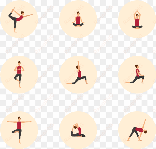 yoga poses - pose icon png