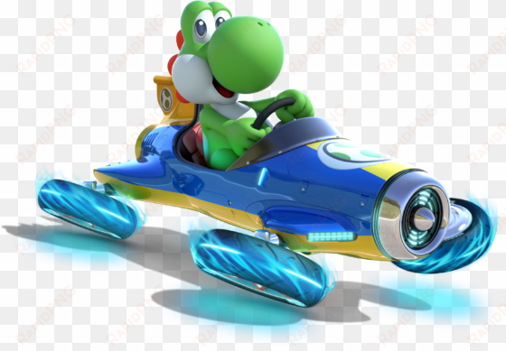 Yoshi - Mario Kart Characters Png transparent png image