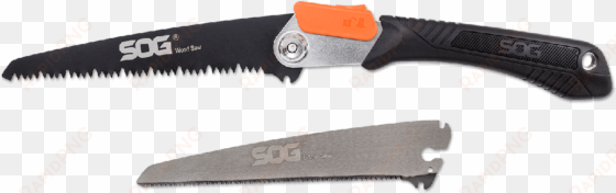 you are engraving - sog folding saw with wood saw blade