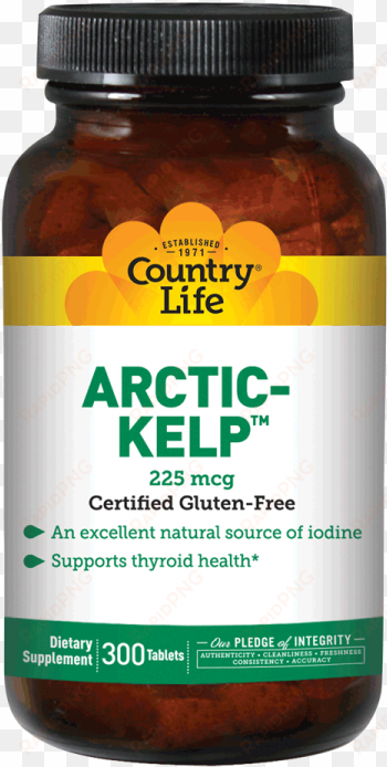 you are here - country life - arctic-kelp 225 mcg. - 300 tablets