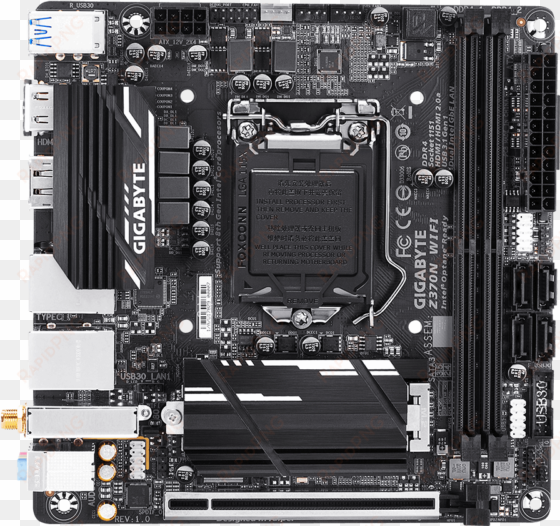 you can go normal atx, you can go a bit smaller and - gigabyte ga z370n wifi