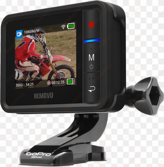 you can mount it just about anywhere and see the real-time - removu waterproof wireless remote viewer and controller