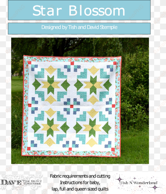 you can read more about the star blooms pattern here - patchwork