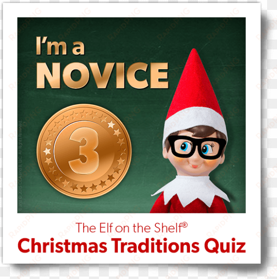 you got /12 correct - the elf on the shelf