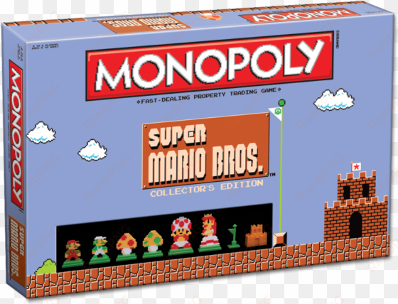 you may have finished the video game, but your adventure - monopoly super mario bros collector's edition by usaopoly