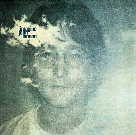 "you may say i'm a dreamer - john lennon imagine album cover