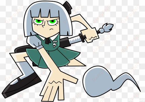 “ youmu phantom ” danny phantom and touhou project - take it easy touhou