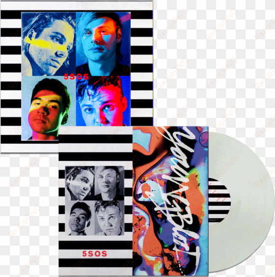 youngblood litho bundle - 5 seconds of summer youngblood vinyl