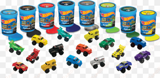 your collection - hot wheels slime race
