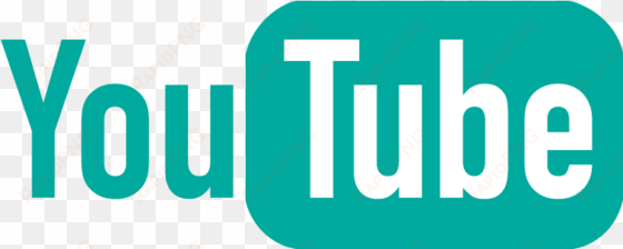 youtube-logo - youtube logo turquoise transparent