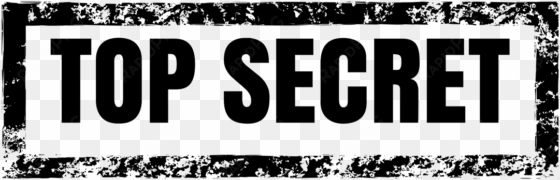 you've found a secret page - top secret png black