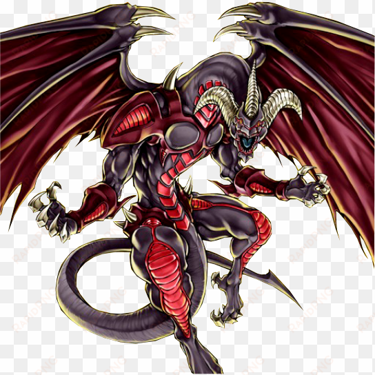 yu gi oh monster render - red dragon archfiend render