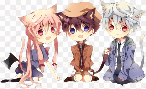 yuno gasai anime mammal cartoon mangaka - mirai nikki yuki y yuno chibi