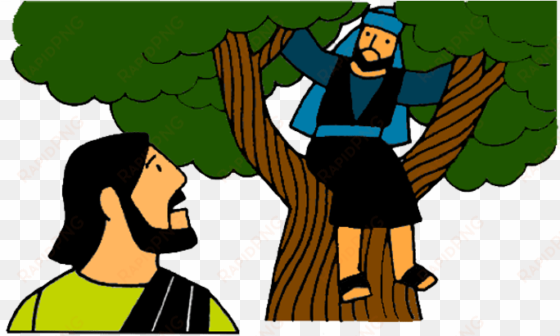Zacchaeus And Jesus Clipart 2 By Devin - Jesus And Zacchaeus Clip Art transparent png image
